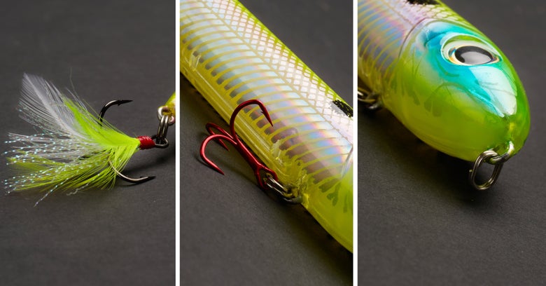 Variety of Walking Bait Modifications