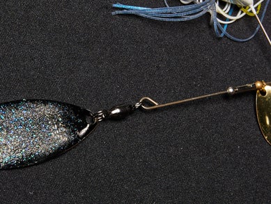 new blade replaced on spinnerbait